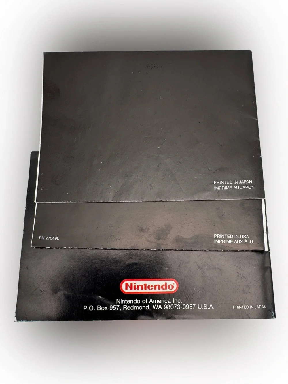 Nintendo Game Boy Manual Booklet Lot DMG-GB-USA-1 DMG-USA-7 C/AGB-USA-1